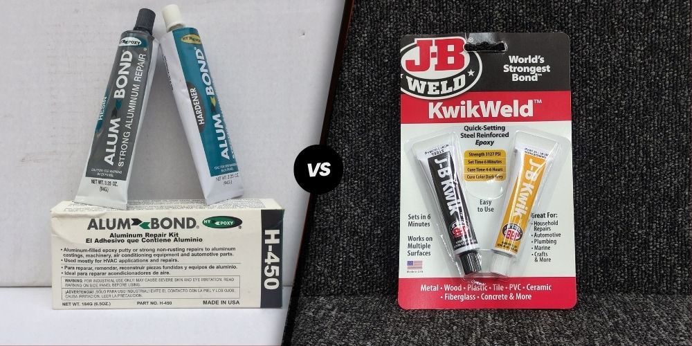 Alum Bond vs. JB Weld