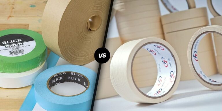 Artist Tape vs. Masking Tape