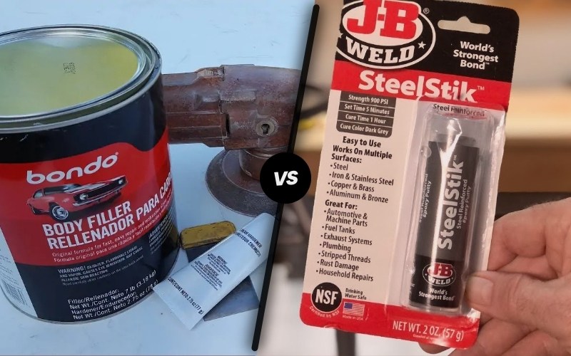 Bondo vs. JB Weld