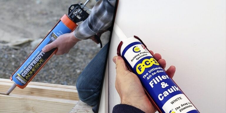 Construction Adhesive vs Caulk