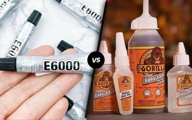 E6000 vs. Gorilla Glue