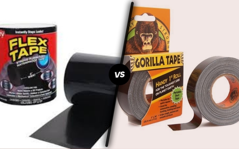 Flex Seal Tape Vs. Gorilla Tape