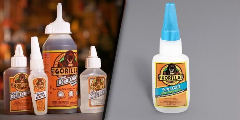 Gorilla Glue vs. Super Glue