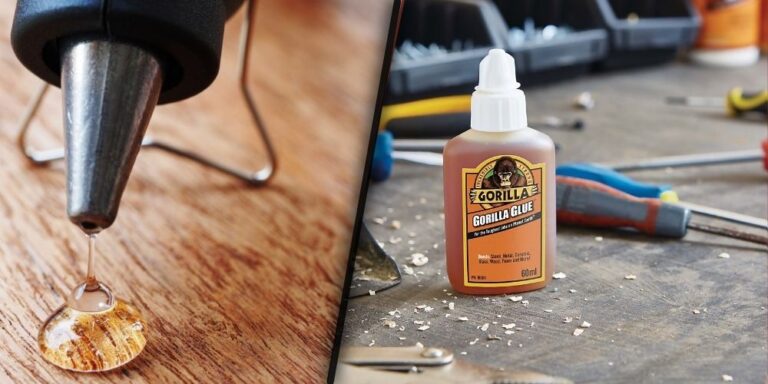 Hot Glue vs. Gorilla Glue