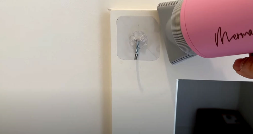 How to Remove Adhesive Hooks from Wall