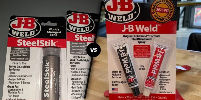 JB Weld Steel Stick vs. Epoxy