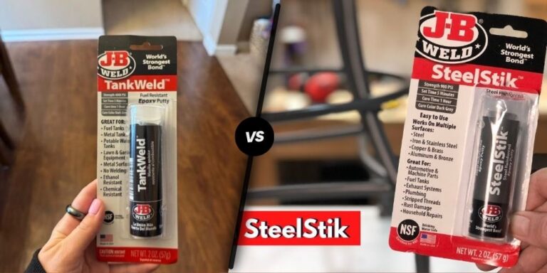 JB Weld Tank Weld vs. Steel Stick