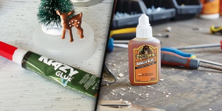 Krazy Glue vs. Gorilla Glue