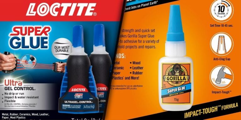 Loctite Super Glue vs. Gorilla Super Glue