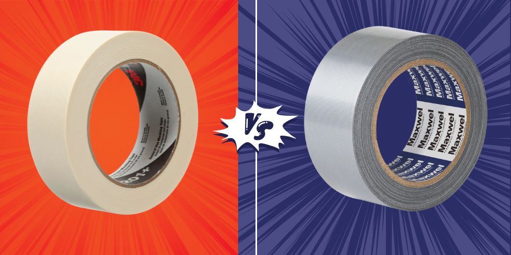 Masking Tape vs Duct Tape