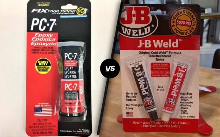 PC 7 Epoxy vs. JB Weld