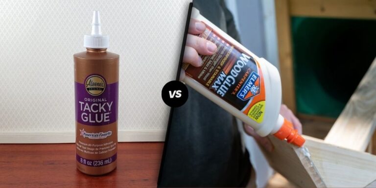 Tacky Glue vs. Wood Glue