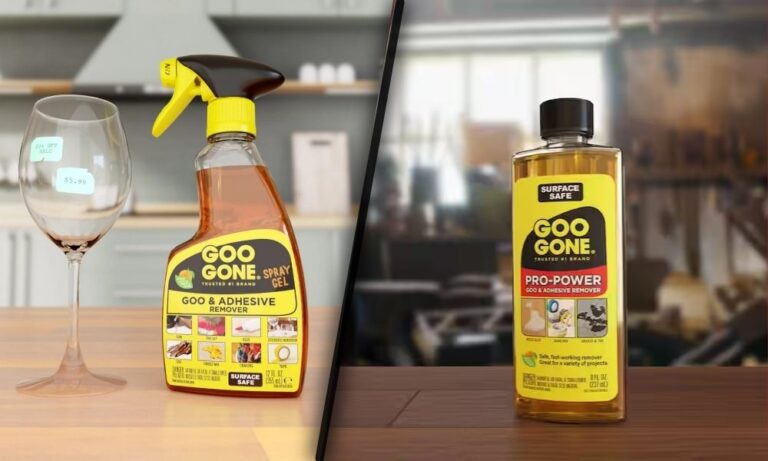 Goo Gone Spray Gel vs Original