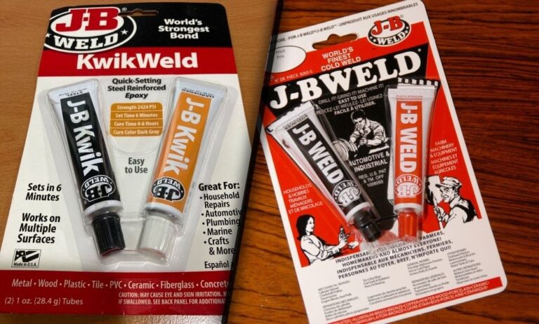 JB Kwik vs JB Weld