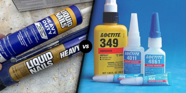 Liquid Nails vs Loctite