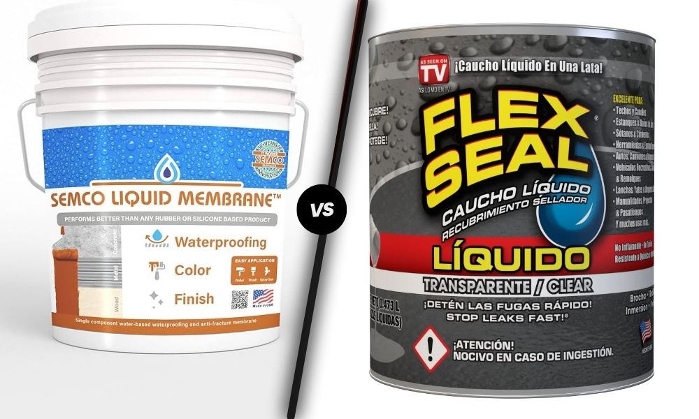 Semco Liquid Membrane vs Flex Seal