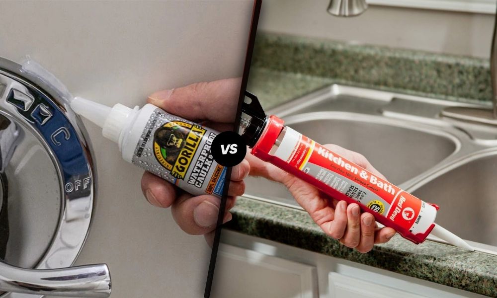 Silicone Caulk vs Sealant