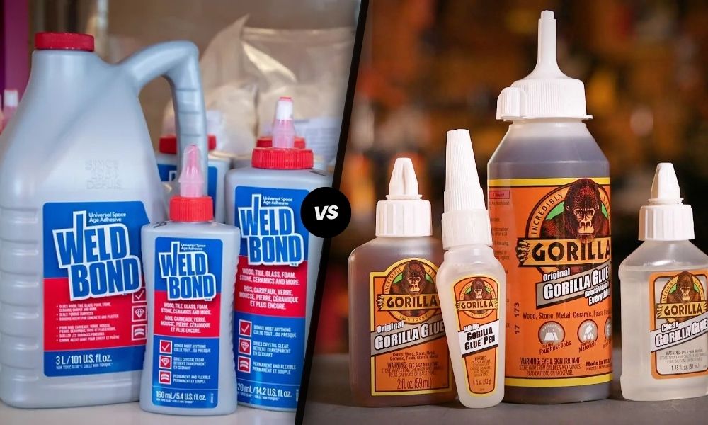 Weld bond vs Gorilla Glue